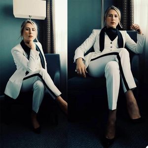 Garnitury męskie 2023 Spring Women Slim Fit Jacket Vest Pants Wedding Tuxedos Formal Blazer Costume Femme Dam Mother of Bride Sukienka