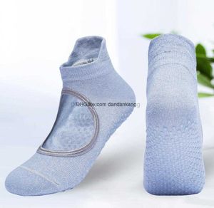 Calzini da yoga Donne rotonde testa di cotone senza slip non slip durevoli Sports Swocks Ventilation Pilates Ballet Sox Dance Calzina Schede con impugnatura con impugnatura