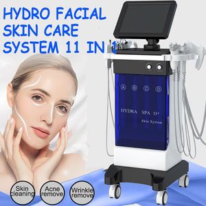 Hydrofacial 11 in 1 Maschine Mikrodermabrasion Hydro Peel Hydrodermabrasion Sauerstoff Gesichts-SPA RF BIO Facelift Hautpflege Schönheitssalonausrüstung