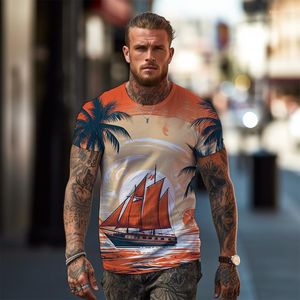 Camisetas masculinas 2023 moda verão camisetas soltas esportes fitness manga curta festa de fim de ano plus size tops masculinos