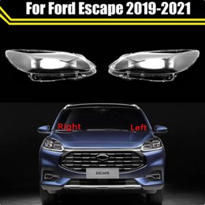Auto Light Caps For Ford Escape 2019 2020 2021 Car Headlight Cover Headlamp Lampcover Transparent Lampshade Lamp Glass Lens Case