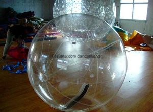 Bolha de água inflável de material de pvc cutomize grande bola de caminhada de água inflável bola de dança de brinquedo de piscina divertida com zíper alemanha