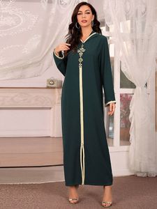 Ubranie etniczne Ramadan Eid Abaya Dubai Turcja muzułmańska hidżab długa sukienka islamska odzież afrykańskie sukienki dla kobiet Robe Musulmane Djellaba femme 230721