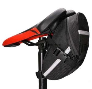 Mountain Bike Saddle Seat Bag Cycling Accessary Bak Pannier Bags Telefonverktyg Packar Waterproect Refective Riding Seats Pouch Package