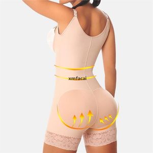 JH Fajas Colombianas Latekse Body Shaper Reductoras Levanta Cola Post Partto Pieldle Schleds Underbust Corset Bulifter 278i