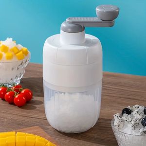 Máquina de barbear gelo, triturador de cone de neve, máquina de barbear manual avançada, utensílios domésticos de cozinha e um congelador para fazer smoothies