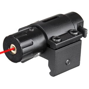 L2028 Laser Hunting Mini mirino laser rosso tattico per pistole Weaver Mount Hunting Laser Sight