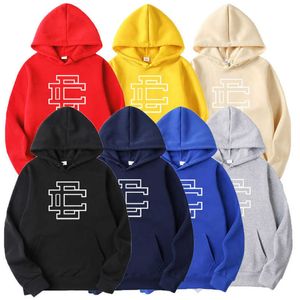 2023 Mens Designer Ee Womens Double e Hoodies Sweatershirts Suits Streetwear Pullover Sweatshirts Tops Clothing Loose Hooded Jumper Oversized Coats Eon0