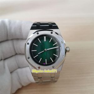 Perfekte Herrenuhren 16202PT OO 1240PT 01 16202 39 mm grünes LumiNova Cal 7121 Uhrwerk Saphir Transparente mechanische Herrenuhr wr260F