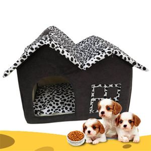 Fsb Luxury High-end Double Pet House Dog Room Cat Bed 54 x 37 x 42 CM2905