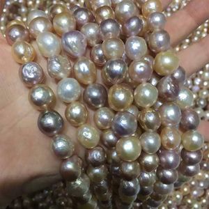 12x13mm baroque Mixcolor irregular loose pearl beads strands Edison 16 inch for jewelry making271S