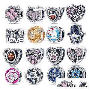 Charms 925 Sterling Silber Original Evil Eyes Pandora Designer Schmuck Armband Anhänger Perlen Großhandel Drop Lieferung Erkenntnisse Komponenten Dh5Dl