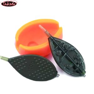 Рыбацкие аксессуары Takedo 70G 80G 90G 100G Mather Method Carp Feeder и комплект плесени 230721