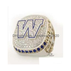 Cluster Rings Winnipeg Blue 1962 1988 1984 1990 Bombers Cfl Grey Cup Team Champions Championship Ring Sport Souvenir Men Fan Gif Dhr Dhsy5