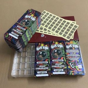 one up packing boxes milk chocolate bar 3.5g mushroom mylar packaging paper wrapper tinfoil foil wrapping box oneup wholesale package