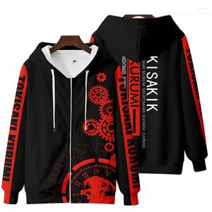 Herren Hoodies Anime Date A Live Cosplay Kostüm Tobiichi Origami Tokisaki Kurumi Männer Frauen Langarm Sweatshirt Harajuku Trainingsanzüge