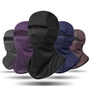 Summer Mesh Material Balaclava Cap Anti UV snabbtorkande Absorber Sweat Head Cover Tactical CS Protective Masks Windproof Bandana Bike Cycling Mask