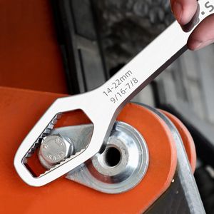4-13mm 3-17mm 8-22mm Universal Torx Wrench Thickness Self-tightening Adjustable Wrench Board Double-head Spanner Hand Car Tools