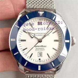 Toppklockor Mens Automatic Miyota Cal 9015 Titta män Blue Ceramic Bezel Date Adventure Discovery Steel Sport 60 Years ETA 1884 WRI225M