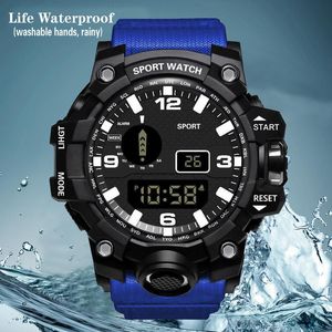 Fashion Children's Electronic Watch Student Outdoor G Alarm Shock Hand Clock Sports Men's Digital Cost Wristwatch Free Shipping