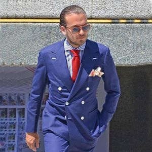 NOWY MĘŻCZYZN MĘŻCZYZN WEDNI SMOTUSEDOS Formalne Slim Fit Fashed Fashion Men Men Blazer Dwa kawałki garnitury biznesowe Pants269m