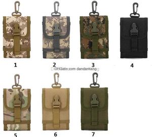 Universal Outdoor Tactical Holster Military MOLLE Hip Waist Belt Bag Wallet Pouch Purse Phone Case hook hang cellphone bags