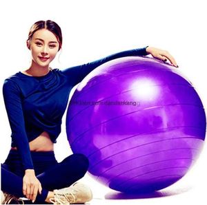 85cm Yoga Exercise Fitness Ball women bodybuilding pilates pregnant women explosion-proof training balls gym workout large ball equipment