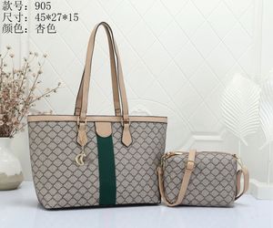 Высококачественная кожаная классическая женская сумка из двух частей Ophidias TOTE модельерская сумка для покупок большая сумка из композитного материала сумка-мессенджер сумка кошелек