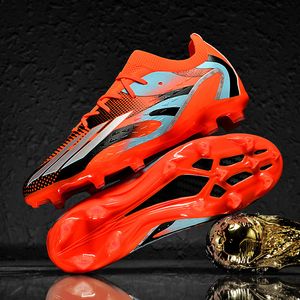 Athletic Outdoor QQ-616 High Quality Ultralight Mens Soccer Shoes Turf Soccer Chuteiras para Crianças TF/FG Training Football Chuteira Campo 230721