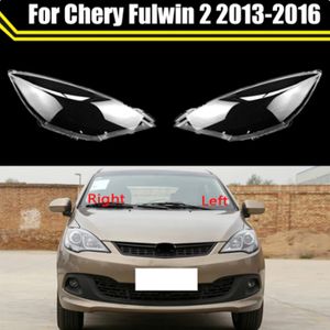 Auto Glas Objektiv Lampe Schatten Shell Für Chery Fulwin 2 2013-2016 Transparent Lampenschirm Auto Licht Fall Scheinwerfer Abdeckung