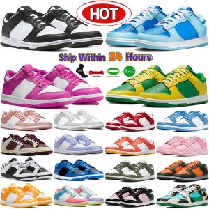 grey fog mens woman basketball shoes black white panda gum brazil rose whisper QS argon triple pink UNC varsity green valentines day easter low men women sneakers