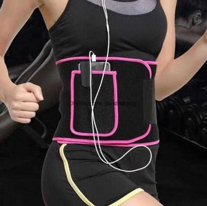 Women Gym Fitness Slimming Midje Trimmer Trainer Back Support Belt justerbar kroppsformning Svettband Wrap Sweat Workout Neoprene midjor Supporter