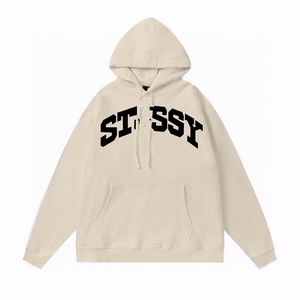 2023 St Hoodie Designer Erkek Kadınlar İçin Hoodies Yüksek Kaliteli Yeni Baskı Grafik Sweatshirt Dooklothing Siyah Beyaz Donanma