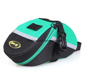 Bicycle quick split Seat Bags mountain bike phone keys storage bag tool kit pack cycling saddle Panniers Bicycles Accessories