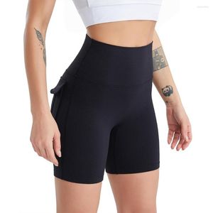 Active Shorts Women High Waist Seamless Workout BuFitness Hip Lifting Quick Dry Gym Short Leggings Yoga Running Cycling M