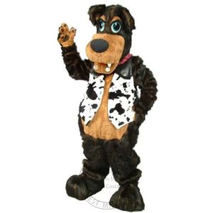 Halloween Bart T. Niedźwiedź Mascot Costume Cartoon Postacie Suit Suit Karmit na świeżym powietrzu rozmiar dla dorosłych Rozmiar reklamowy Ubrania reklamowe