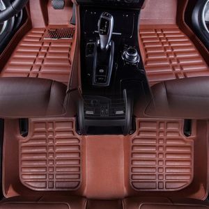 Für Ford Fiesta 3 Baujahr 2009–2018, Auto-Fußmatten vorne und hinten, wasserdicht, Mat268D