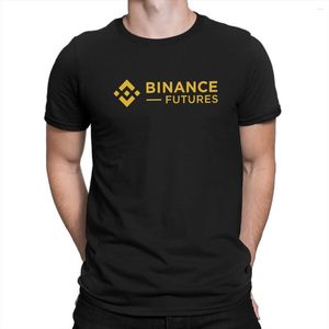 Herr t -skjortor futures tshirt för manlig binance kläder mode polyester skjorta homme