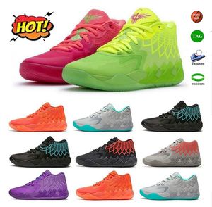 LaMelo Ball 1 MB.01 02 Männer und Frauen Basketballschuhe Sneaker Black Blast Buzz City Queen City Rick und Morty Rock Ridge Red Trainer Sport Sneakers Schuh