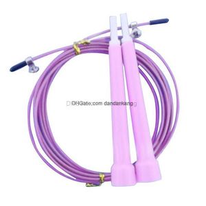 Skipping Ropes 3M Speed Wire Adjustable Jump Rope Body Building Sports Exercise Cardio Fitness Equipment 7 Colors