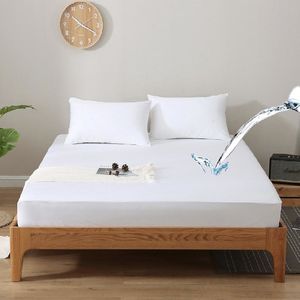 Matratzenauflage, wasserdichtes Bett-Spannbetttuch mit Gummiband, Ersatzschutz für Einzelbett, Doppelbett, Doppelbett, Vollkönigin, Kingsize-Bett, Muti-Größe 230721