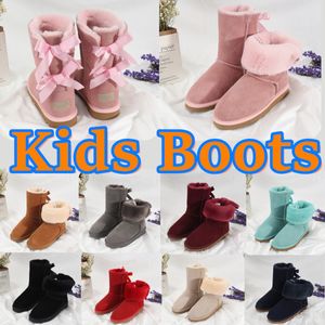 Snöskor barn skor baby varma boot pojkar flickor ungdomar vinterstövlar australiska barn designer boot barn varma utomhusskor