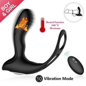 Trådlös fjärrkontroll manlig massager dubbelring låsning vestibule g-spot massage vibrerande sex 83% rabatt på fabrik online 85% rabatt i butik grossist