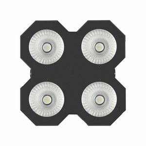 4 olhos led audiência luz 4*50 w rgbw cor 2 em 1 cob para casamento dj festa dança discoteca música casamento teatro natal dia das bruxas efeito de iluminação de palco