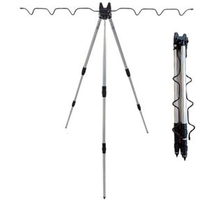 Fiske Tillbehör Polstödram 3 Vikta stavstöd Basbelastning Teleskopisk konsol Holder TripoD Stand SEA 230721