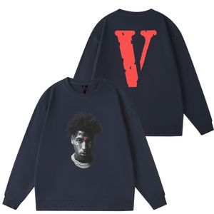 Vlone Hoodie Fashion Mens Mens White Snake Tshirt знаменитые дизайнерские толстые толсты