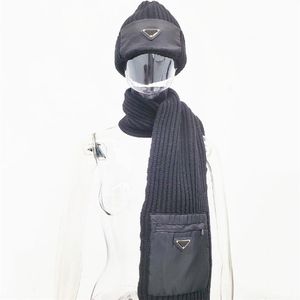 Lenço de lã de lenço de lenço designer lenços de chapéu design de bolso para homem xale pescoço longo 2 cor de qualidade superior237w