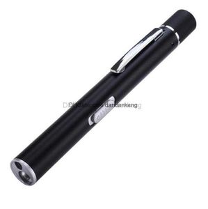 Portable Mini Medical Pen Light flashlights White Yellow lights Penlight Doctor Nurse USB Rechargeable Pens Torch Home eye oral cavity inspection lamp