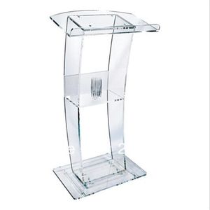 church acrylic podium High Quality Reasonable Cheap Clear Acrylic Podium Pulpit Lectern acrylic podiums lectern295B