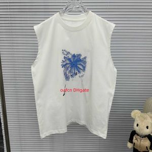 23SS Designer Men's T-shirt Pure Cotton Male and Female Designer Polo Printing Fashion Casual T-shirt Short Sleeve Luxury Men's Tank Top Street Wear